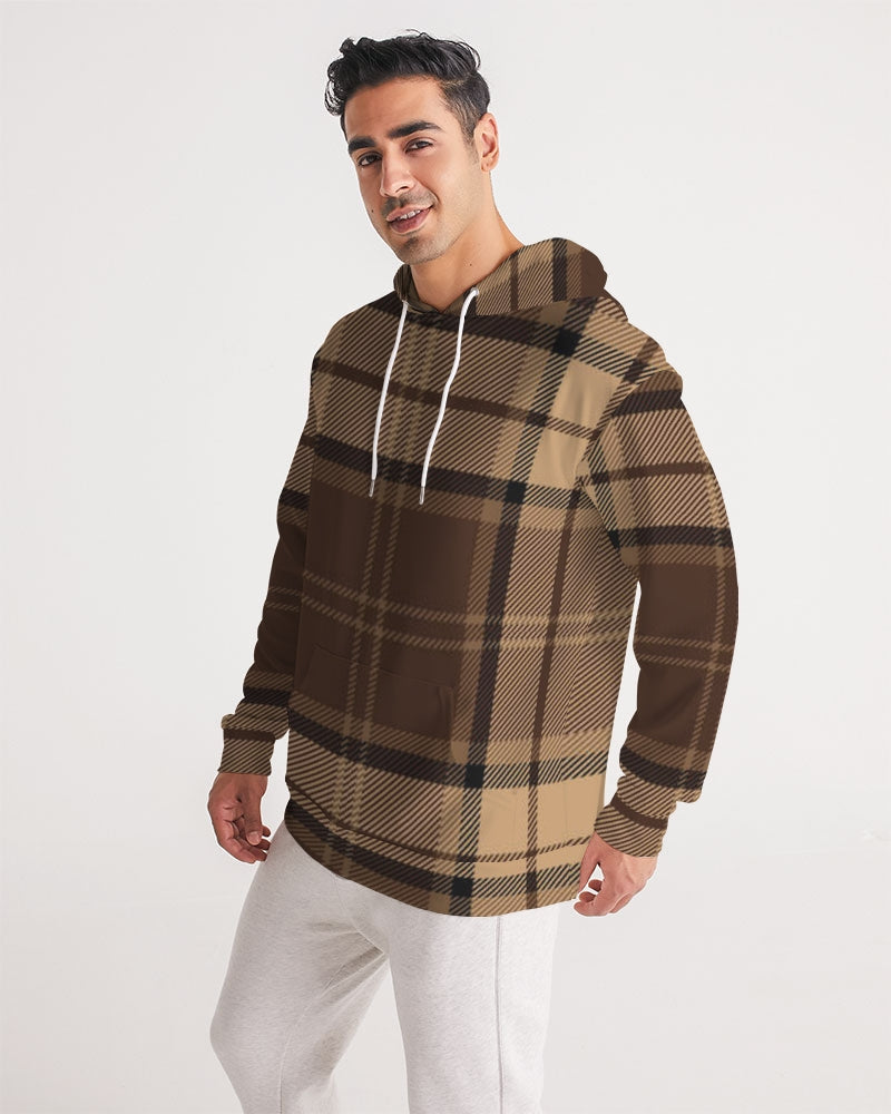 fz plaid men's hoodie