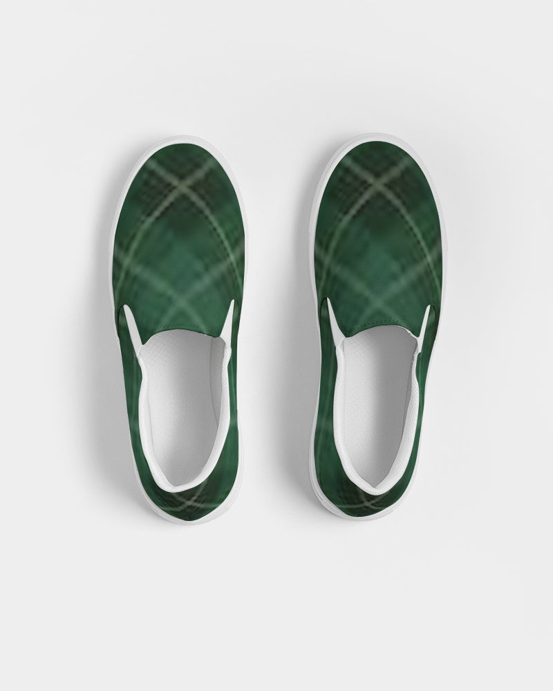 fzwear plaid women's slip-on canvas shoe