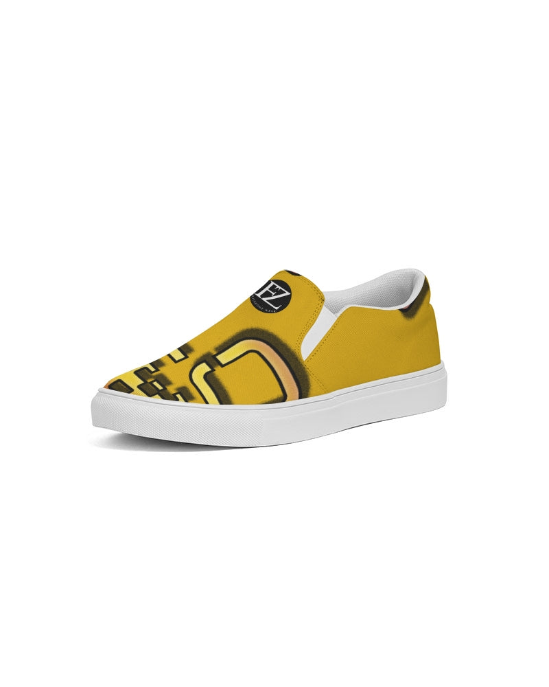 yellow zone women's slip-on canvas shoe