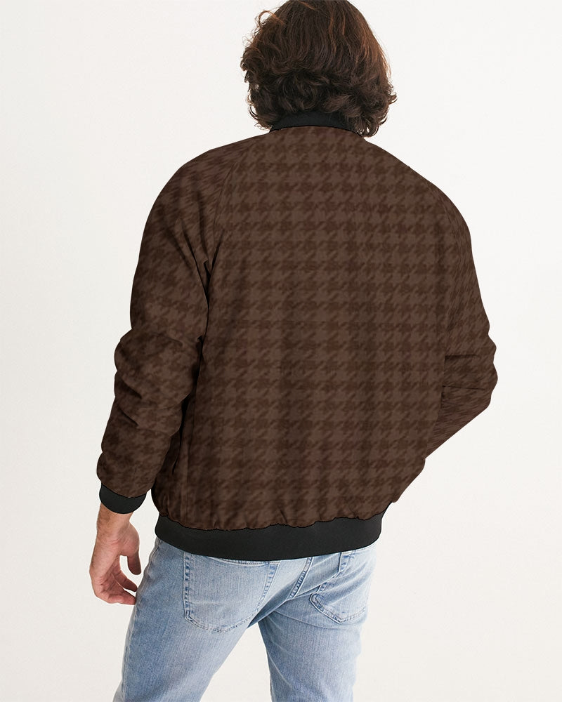 fz plaid men's bomber jacket