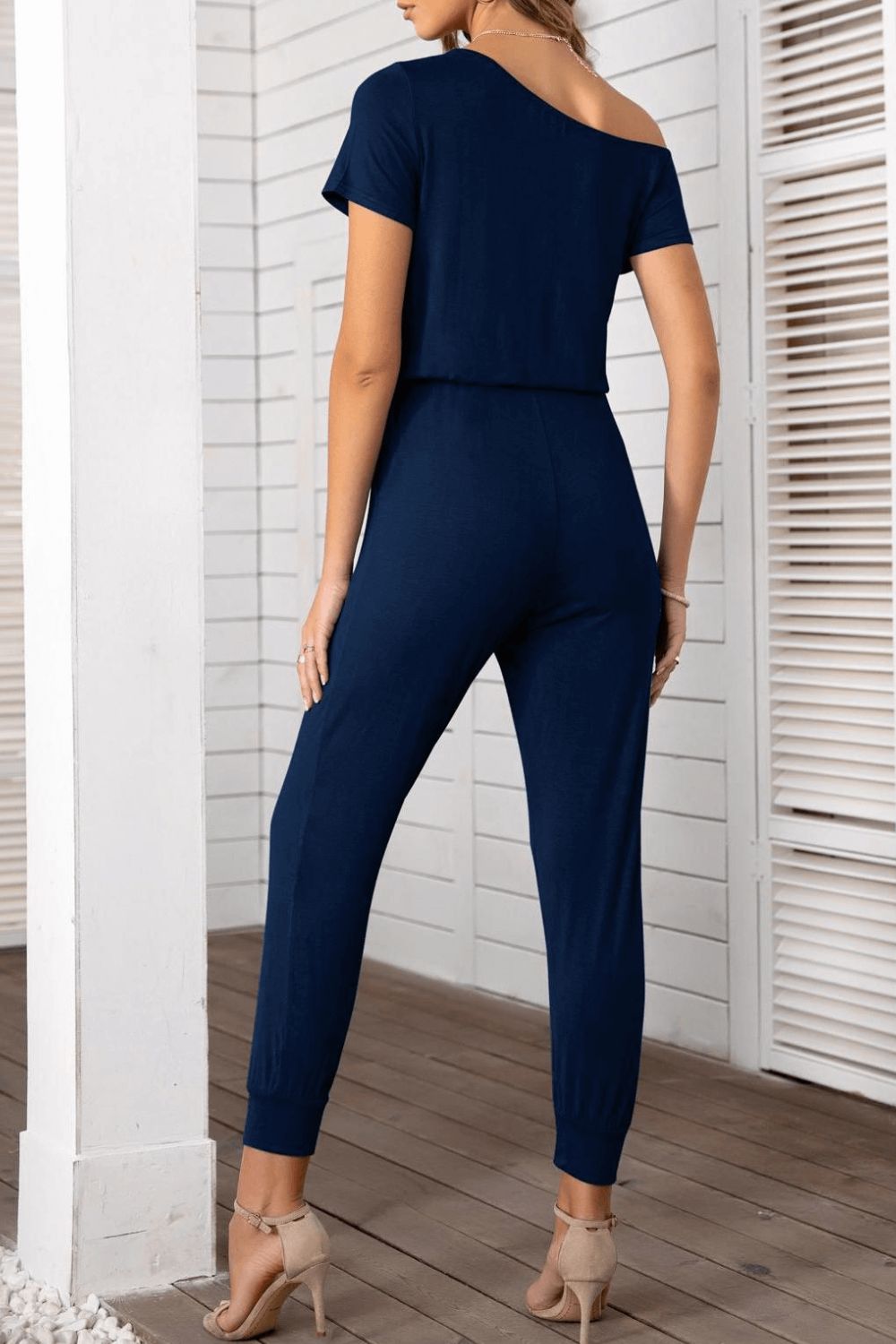 FZ Women's Asymmetrical Neck Jumpsuit - FZwear