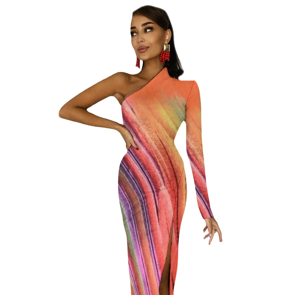 FZ Women's Half Sleeve Slit Dress - FZwear