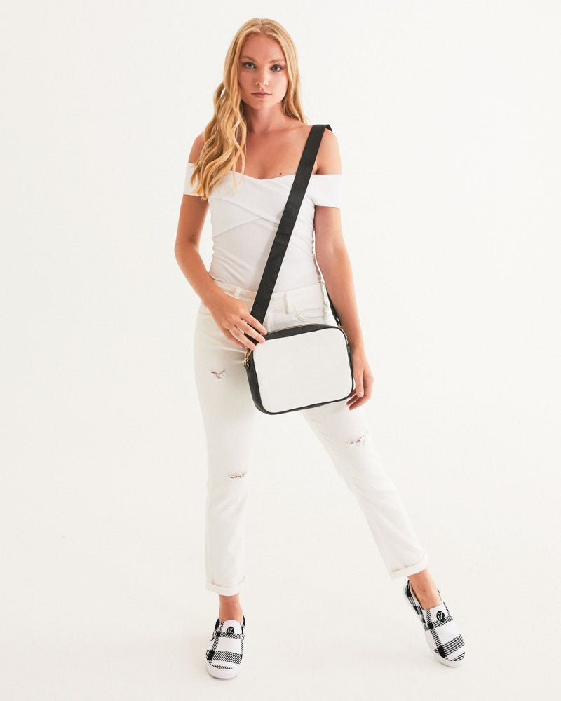 plaid flite too women's slip-on canvas shoe