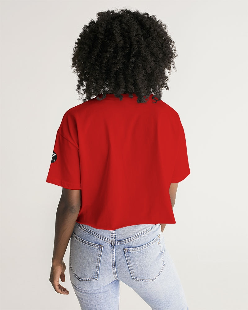 fire flite women's lounge cropped tee