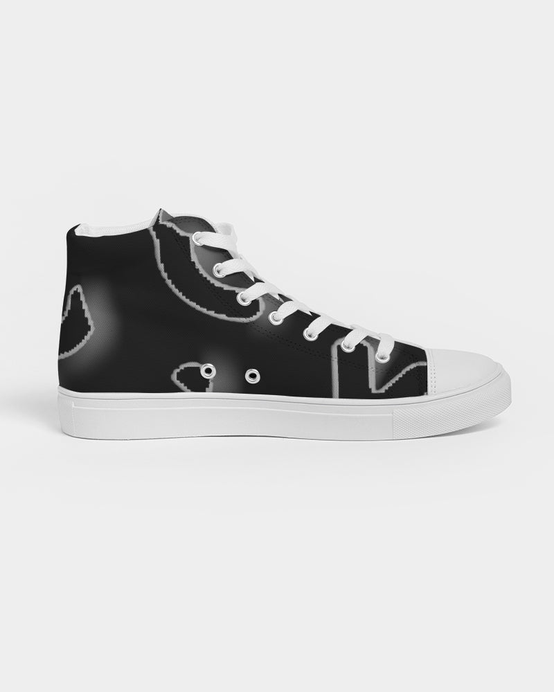 fz dark zone men's hightop canvas shoe