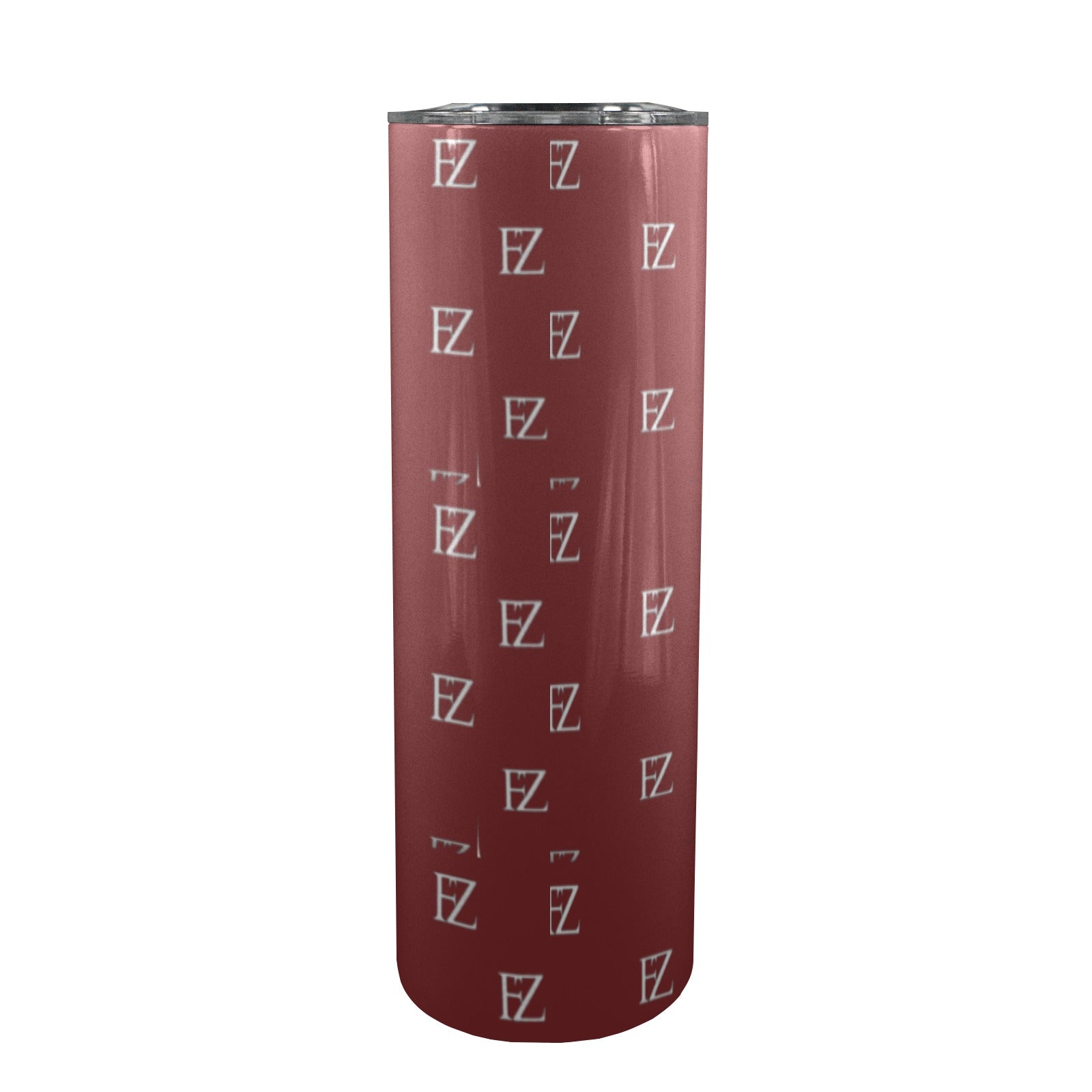 fz cold cup 20oz tall skinny tumbler with lid and straw