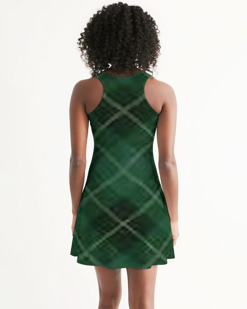 fzwear plaid women's racerback dress