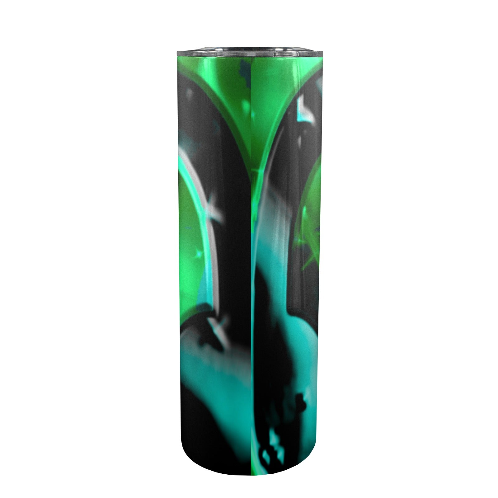 fz cold cup 20oz tall skinny tumbler with lid and straw