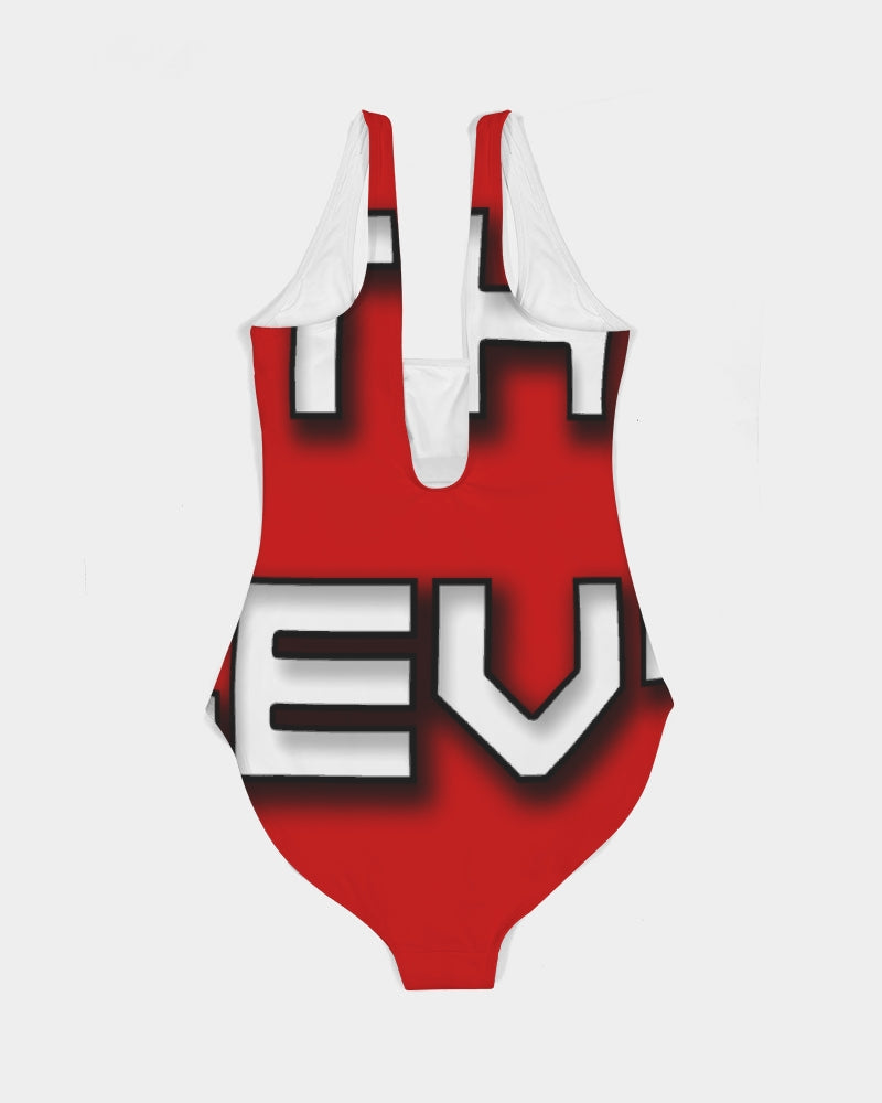 fire zone women's one-piece swimsuit