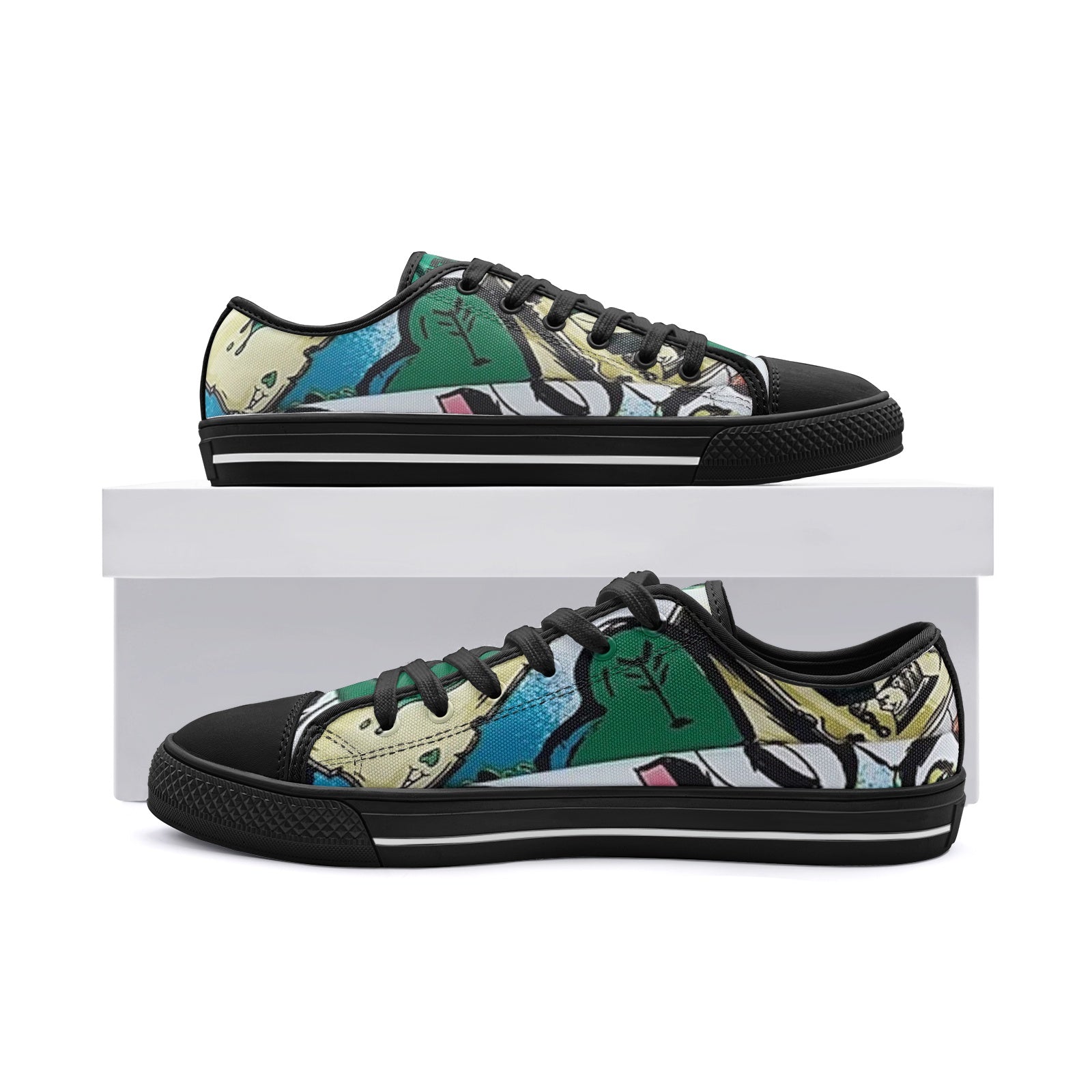 FZ Unisex Low Top Canvas Shoes - FZwear