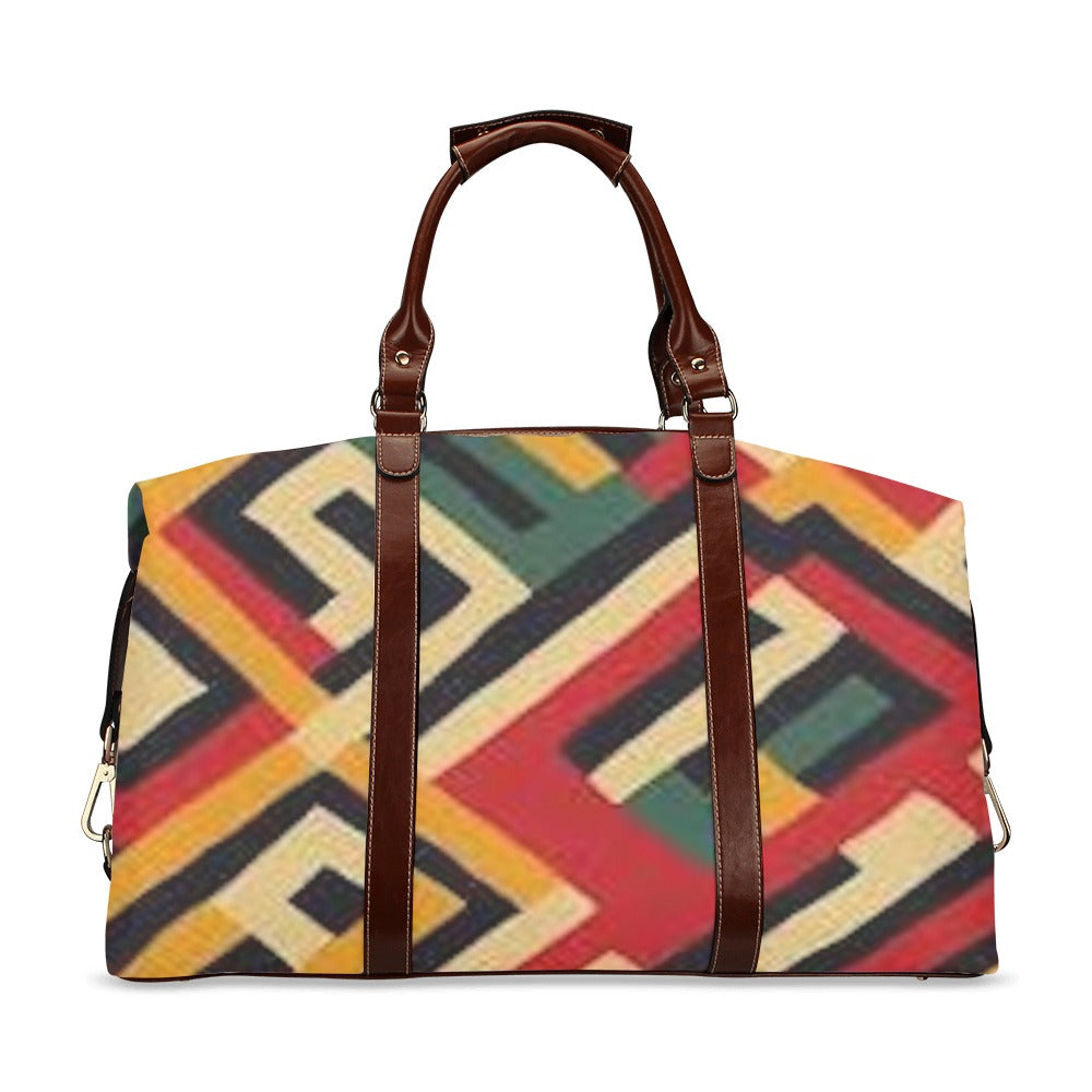 FZ AFRICAN PRINT FLIGHT TRAVEL BAG 1 - FZwear