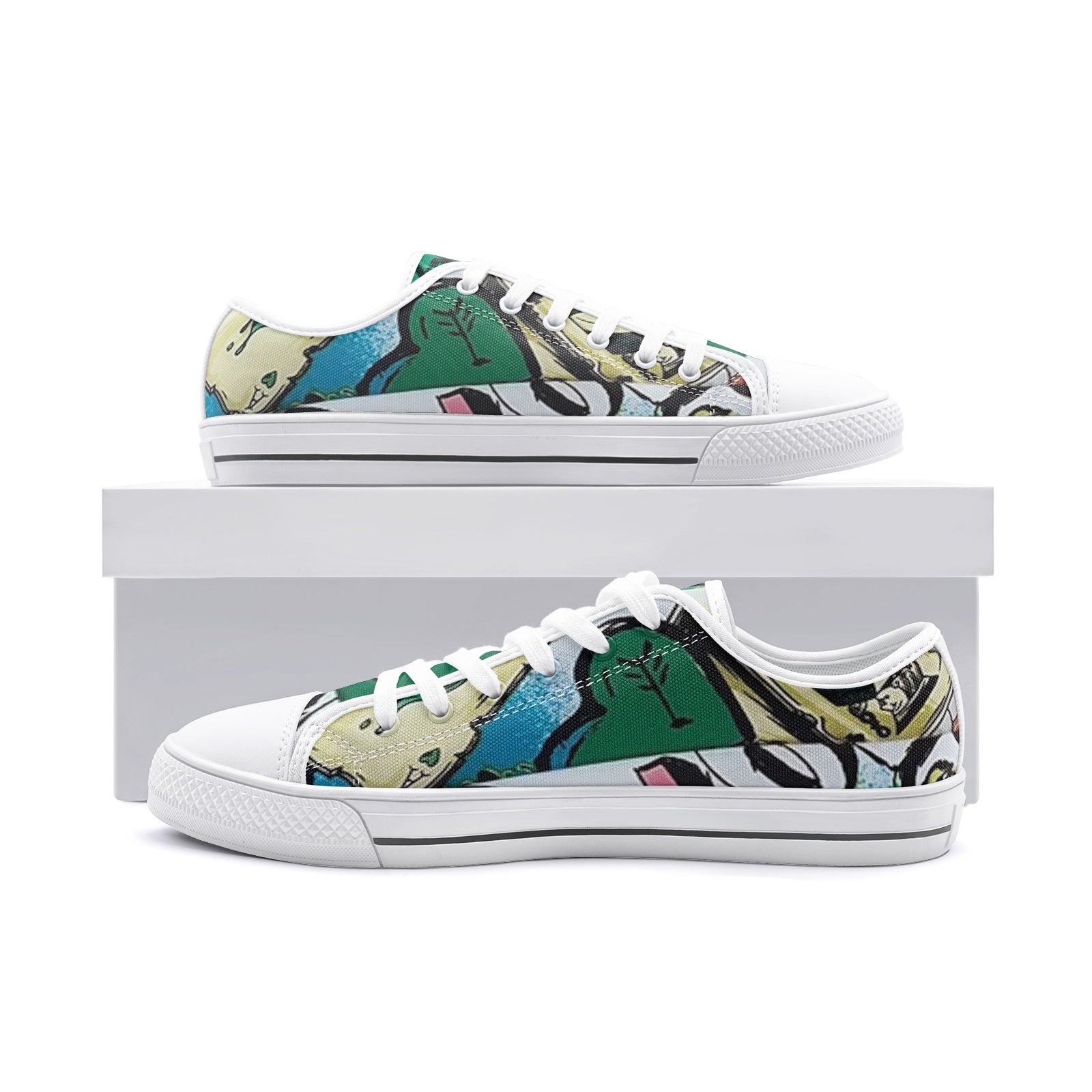 FZ Unisex Low Top Canvas Shoes - FZwear