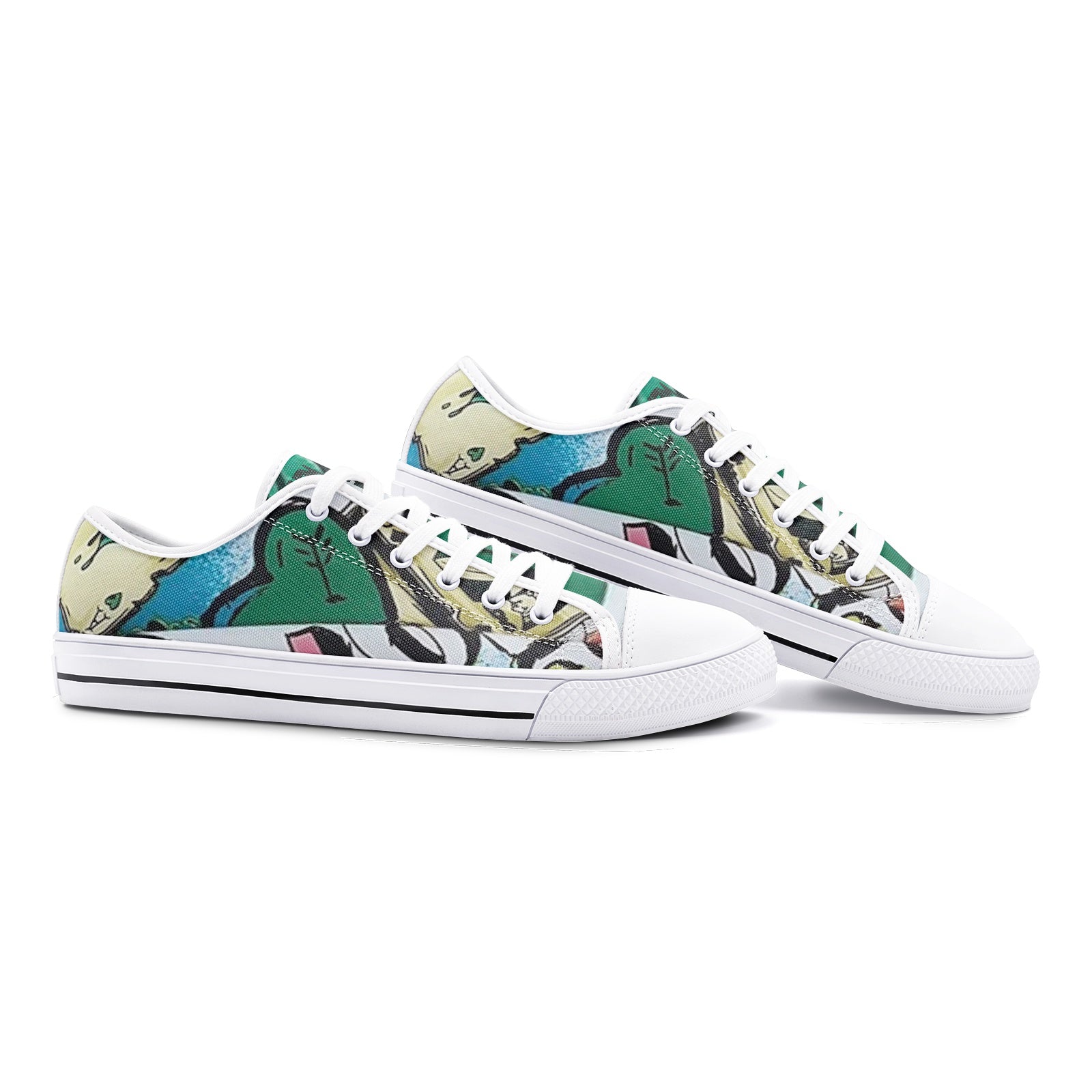 FZ Unisex Low Top Canvas Shoes - FZwear