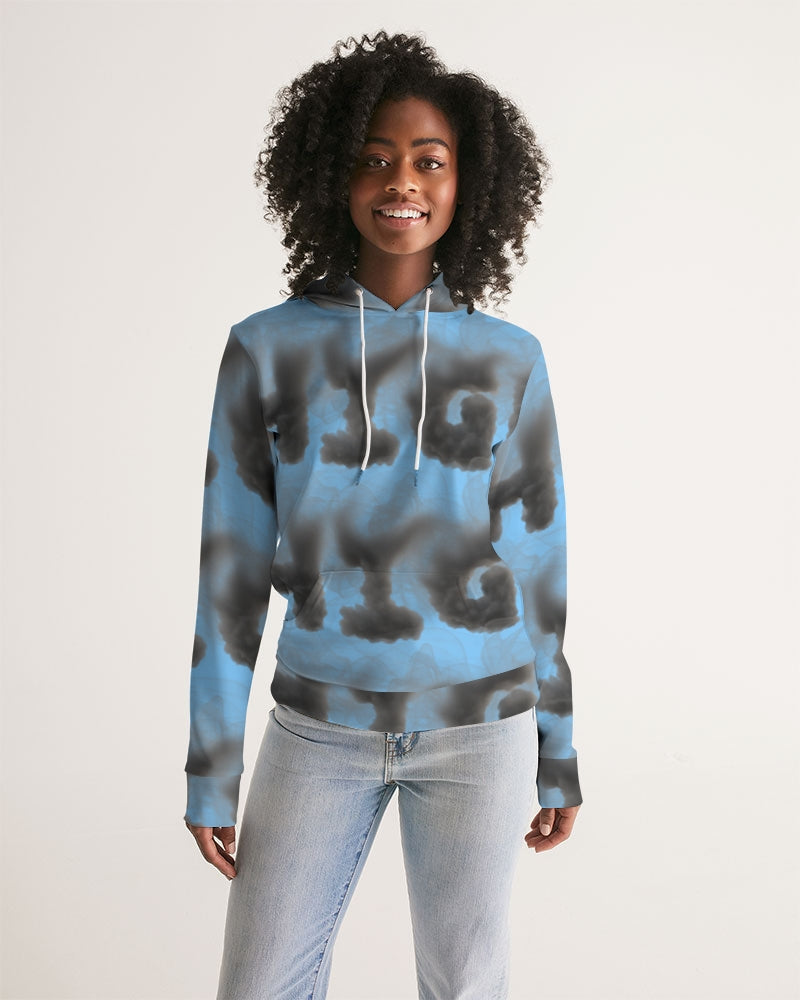 blue sky women's hoodie