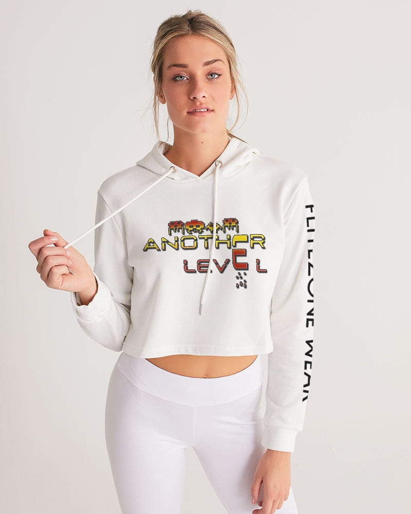 flite level women's cropped hoodie