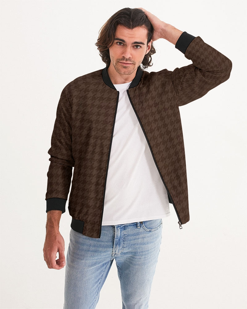 fz plaid men's bomber jacket