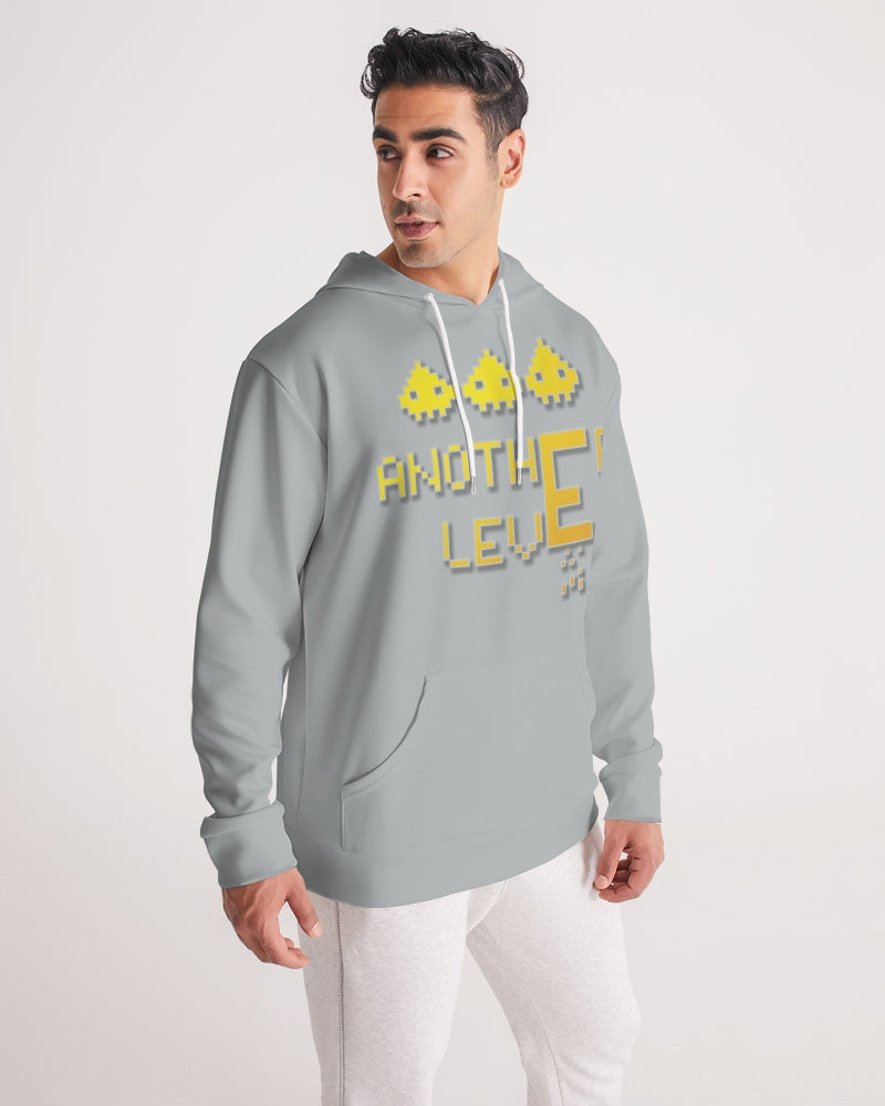 flying grey men's hoodie