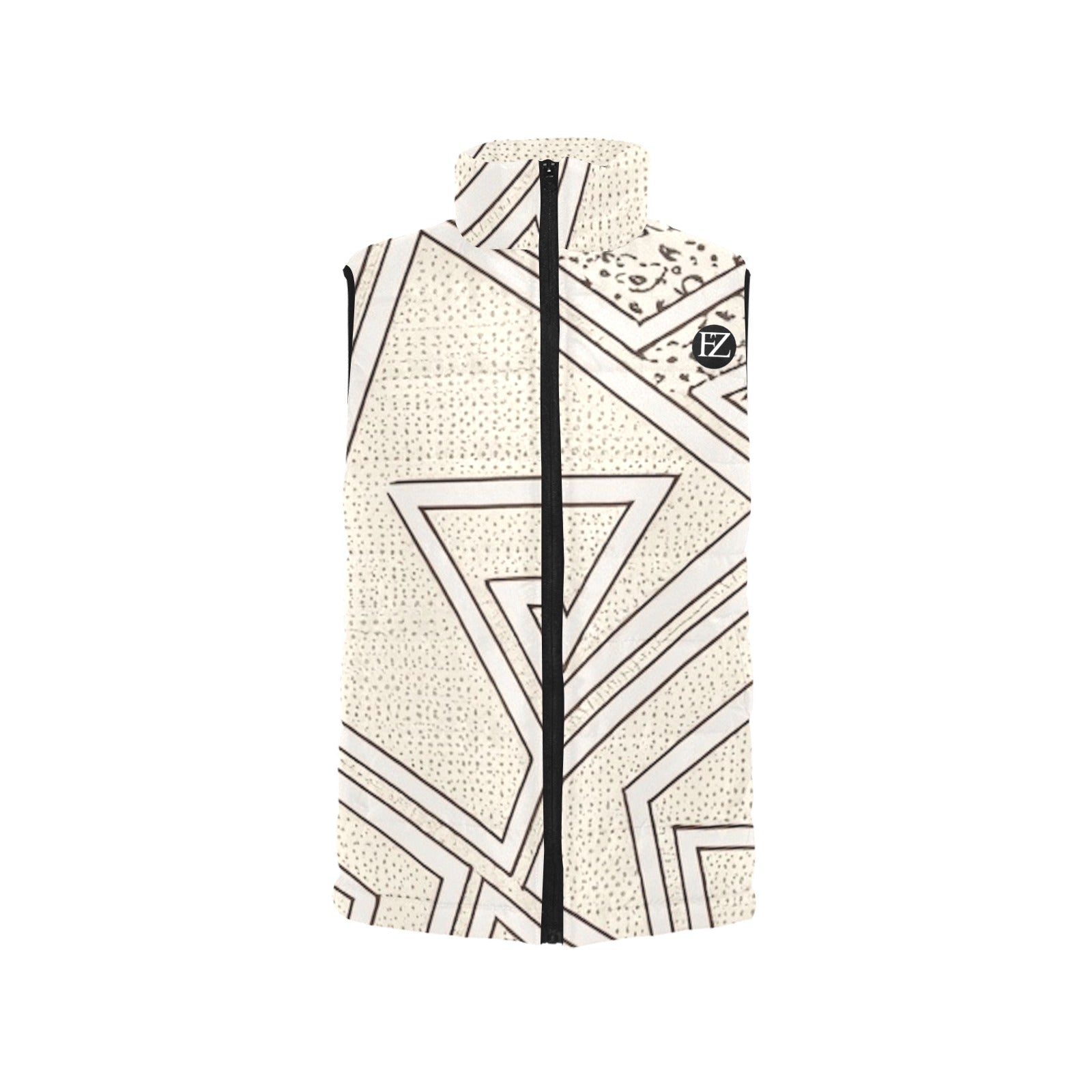 FZ Women's African Print Puff Jacket 5 - FZwear