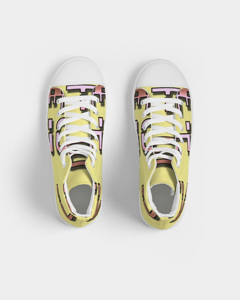 fz mango men's hightop canvas shoe