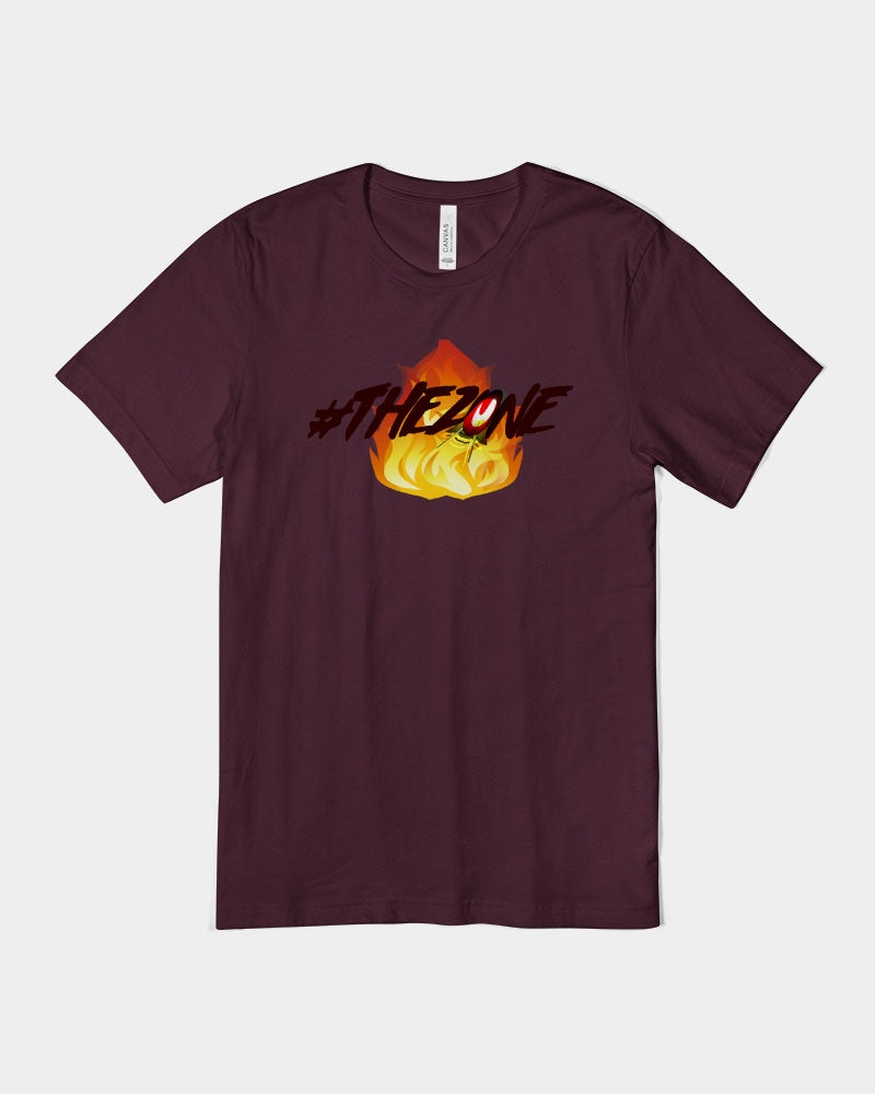 the zone unisex jersey tee | b&c