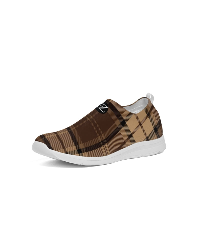 fz plaid women's slip-on flyknit shoe