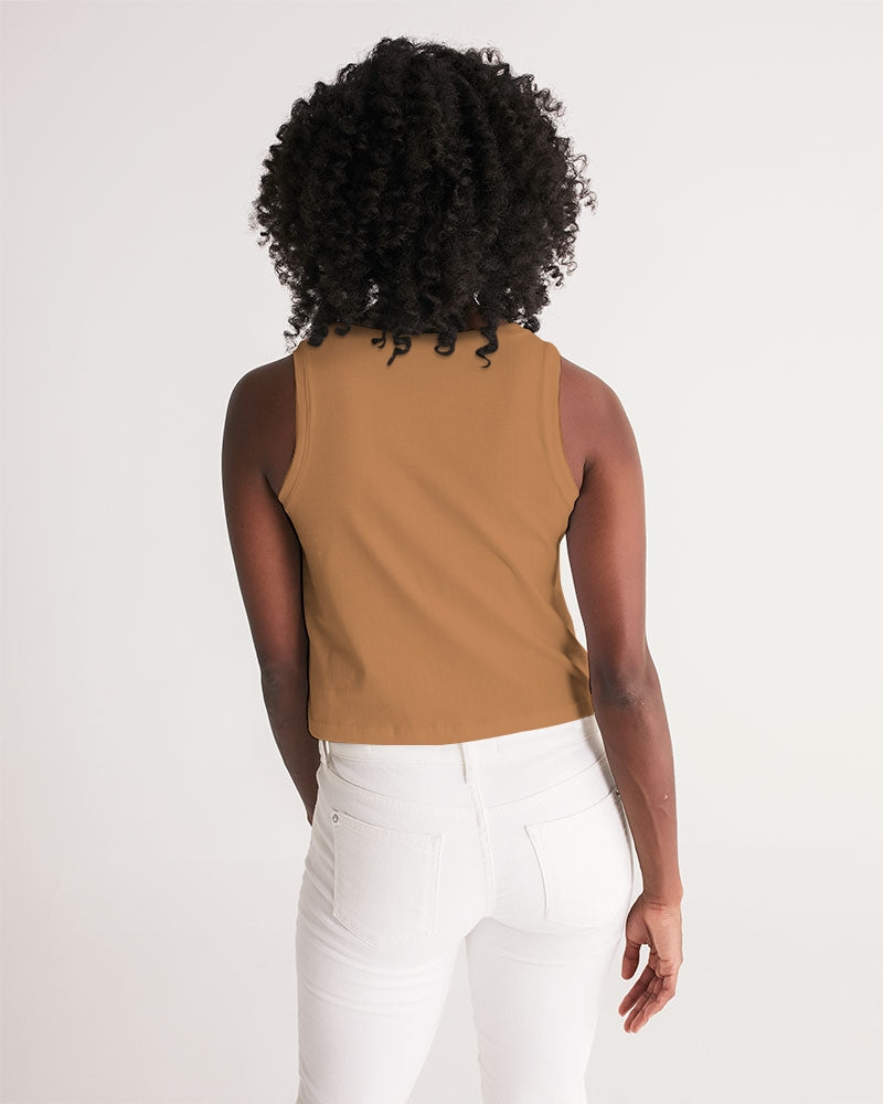 tan flite women's cropped tank