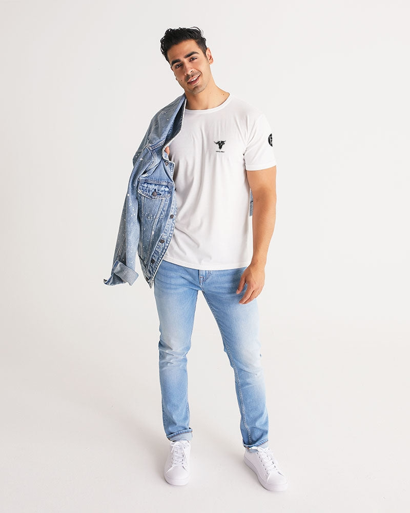 the white bull men's tee