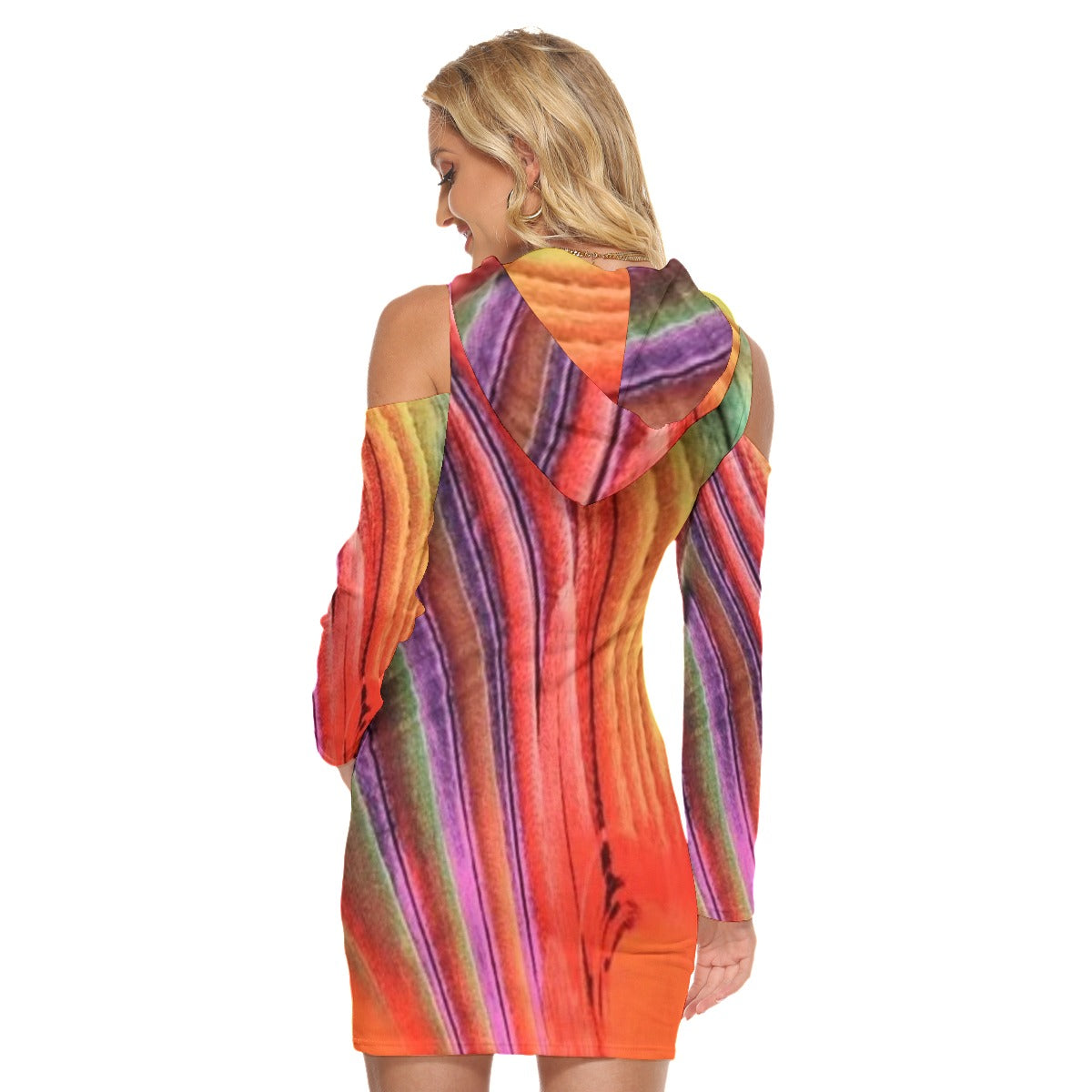 all-over print women's tight dress