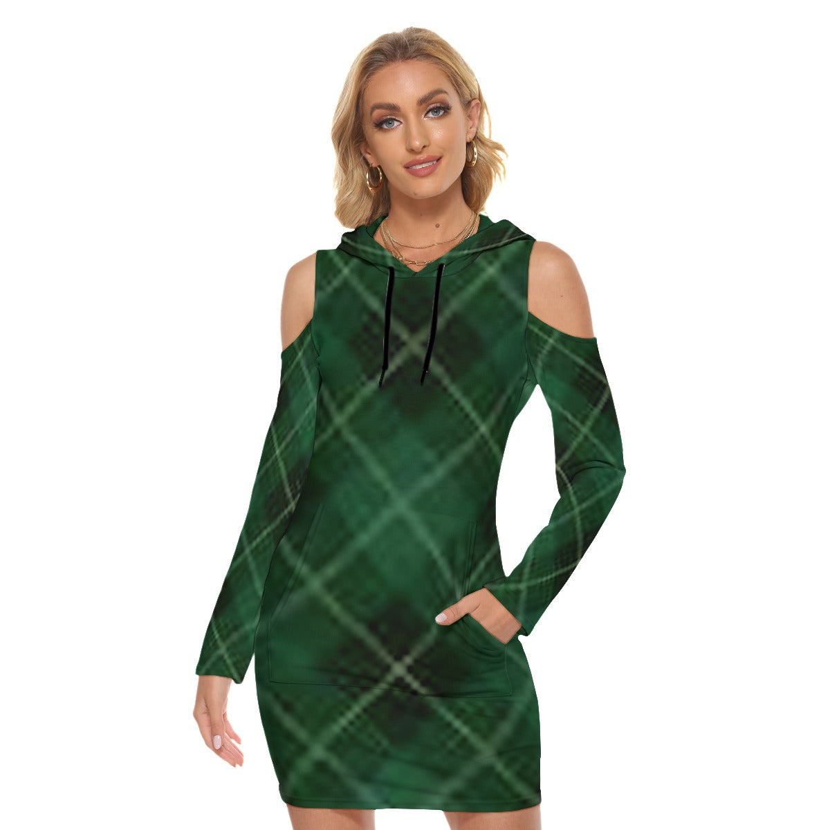 all-over print women's tight dress