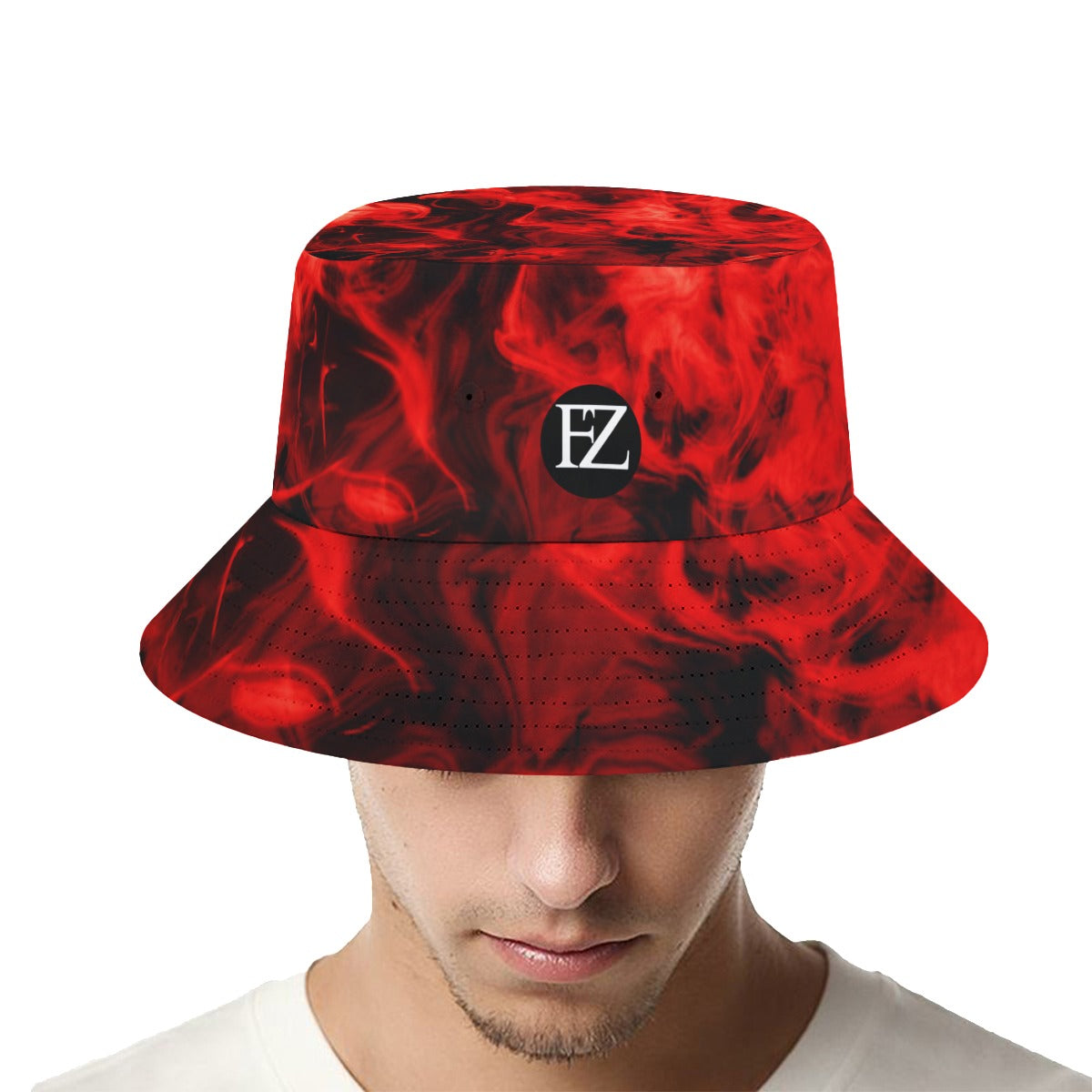 fisherman hat m / white