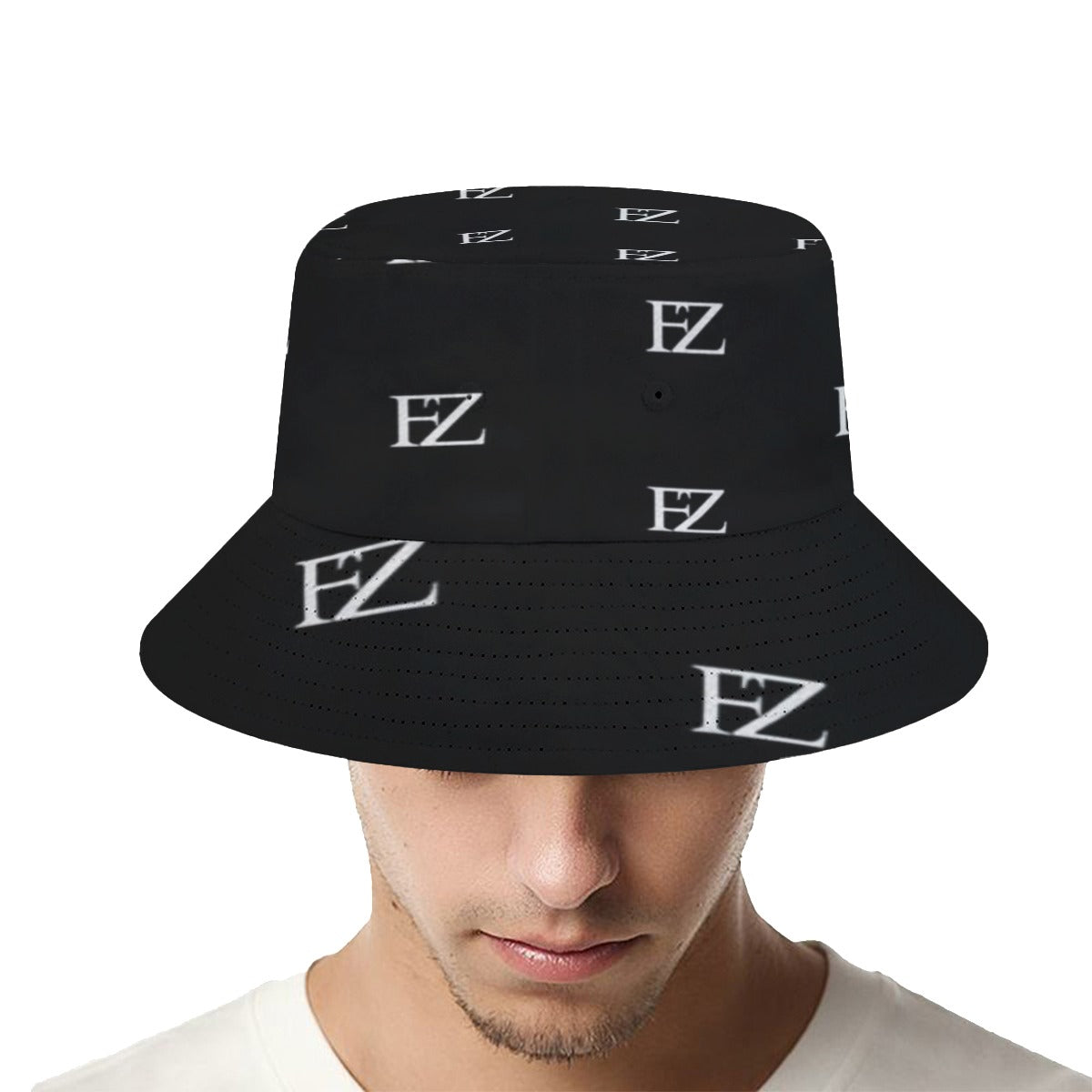 fisherman hat m / white