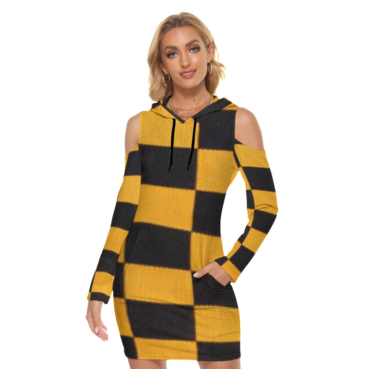 all-over print women's tight dress