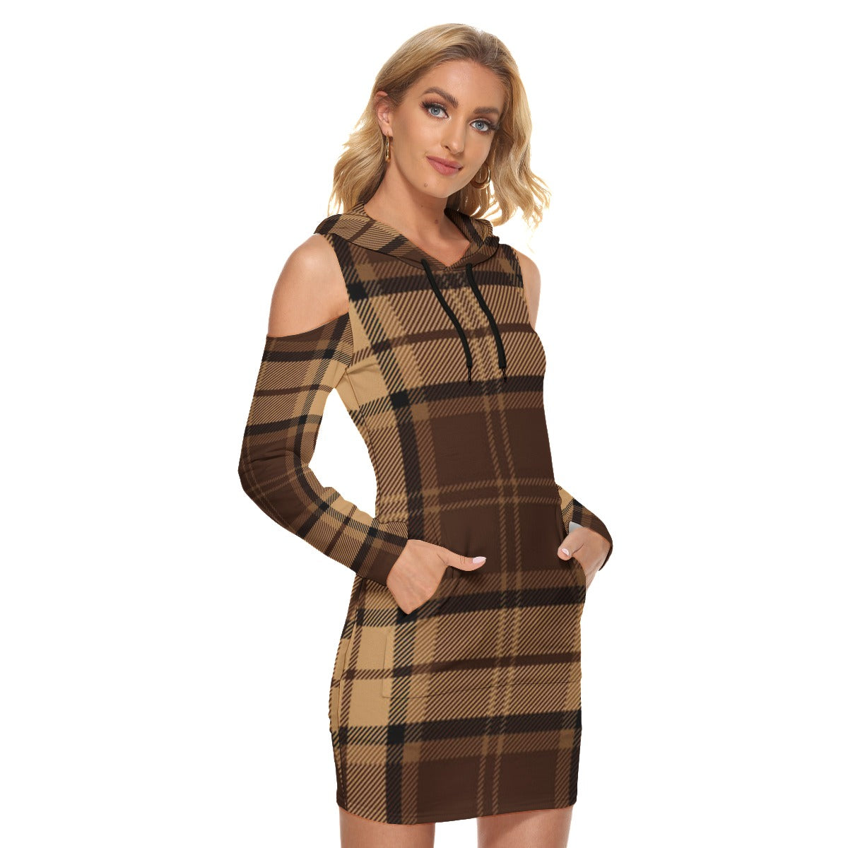 all-over print women's tight dress