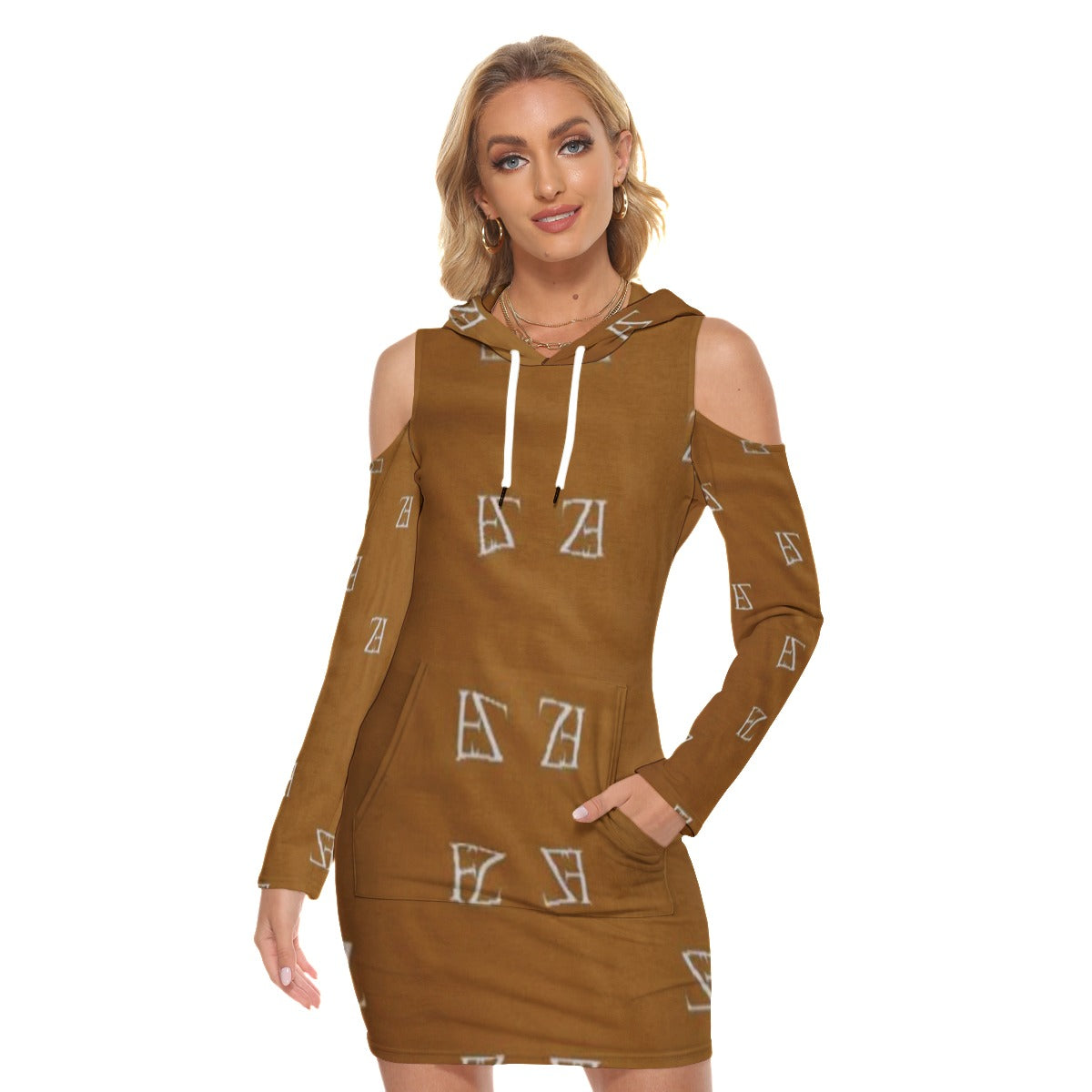 all-over print women's tight dress