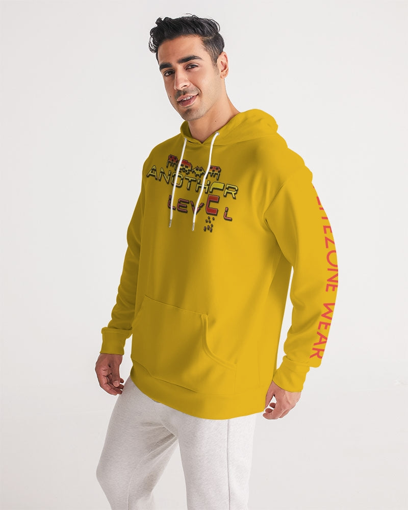 yellow zone men's hoodie
