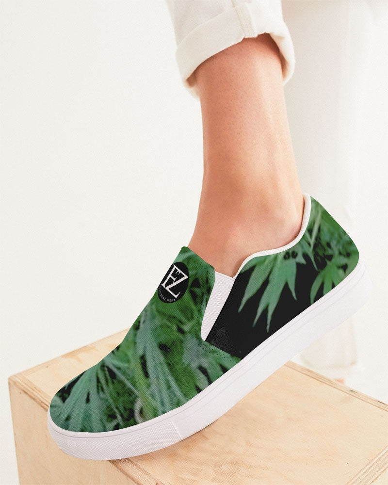 the bud - darker shade women's slip-on canvas shoe