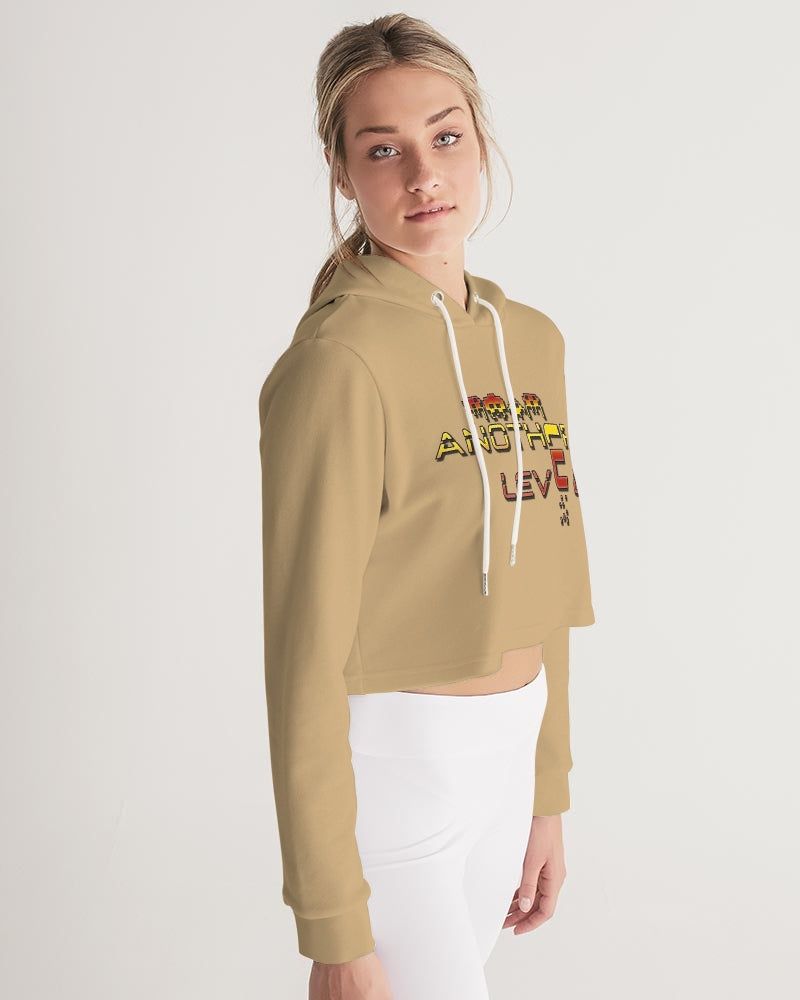 grounded flite women's cropped hoodie