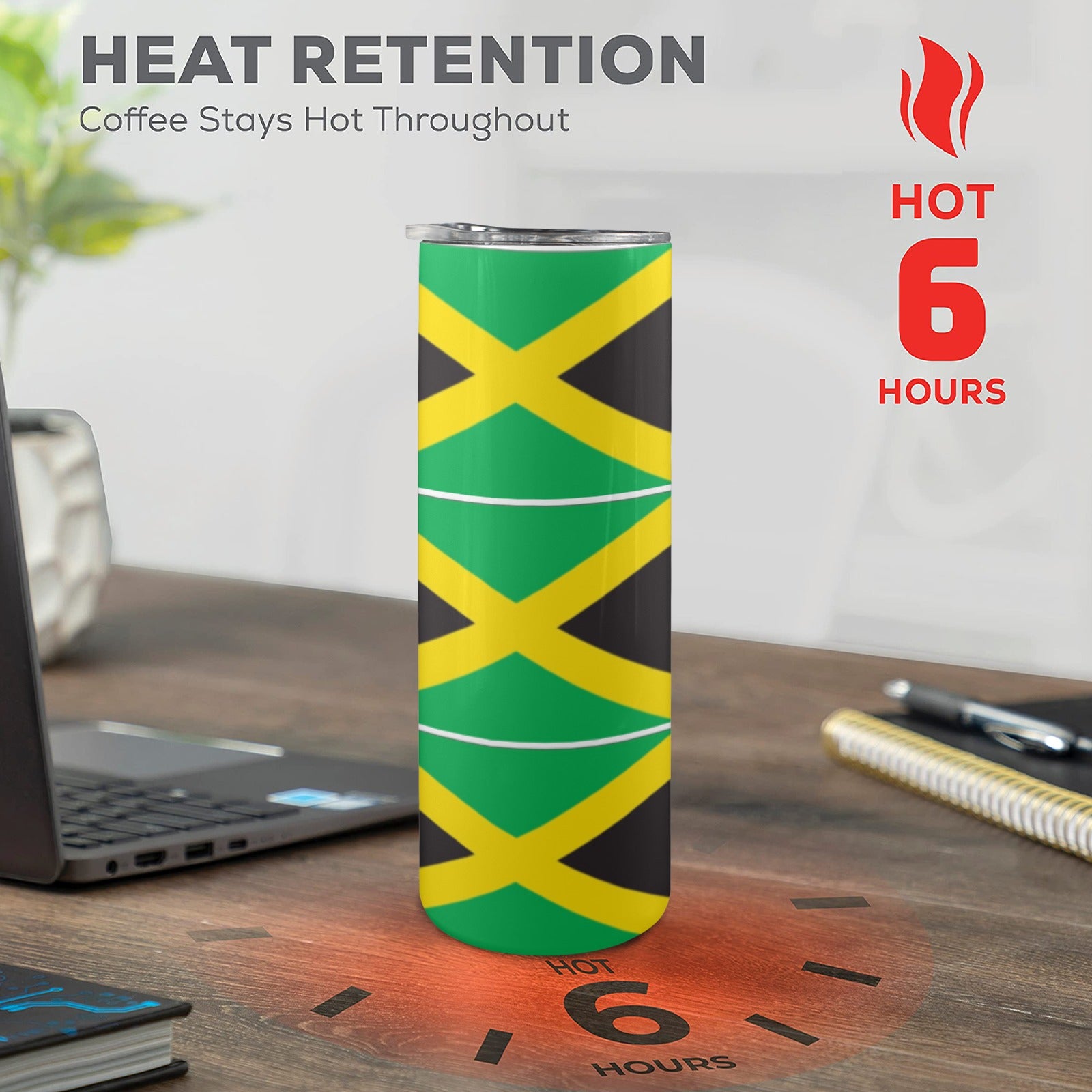 fz cold cup 20oz tall skinny tumbler with lid and straw