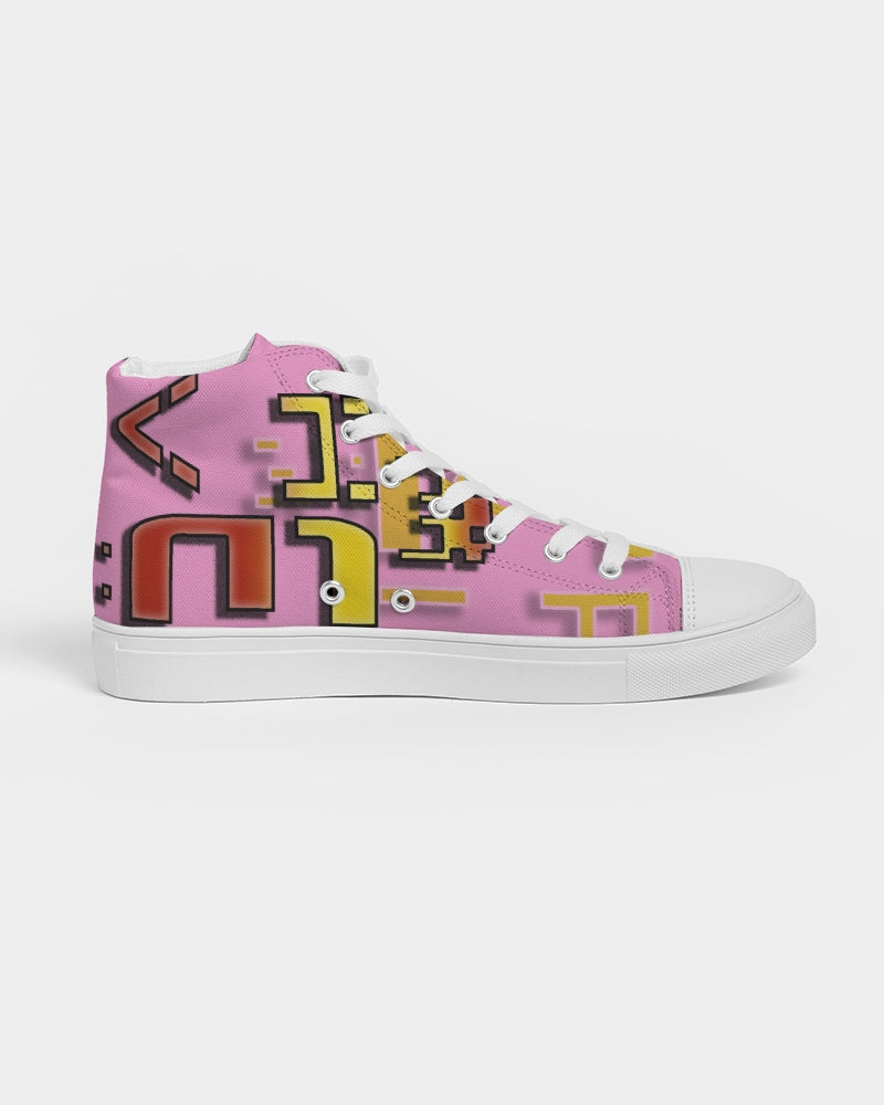 raging bull women's hightop canvas shoe