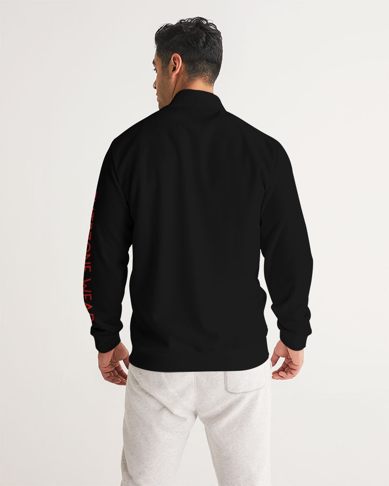 black zone men's track jacket