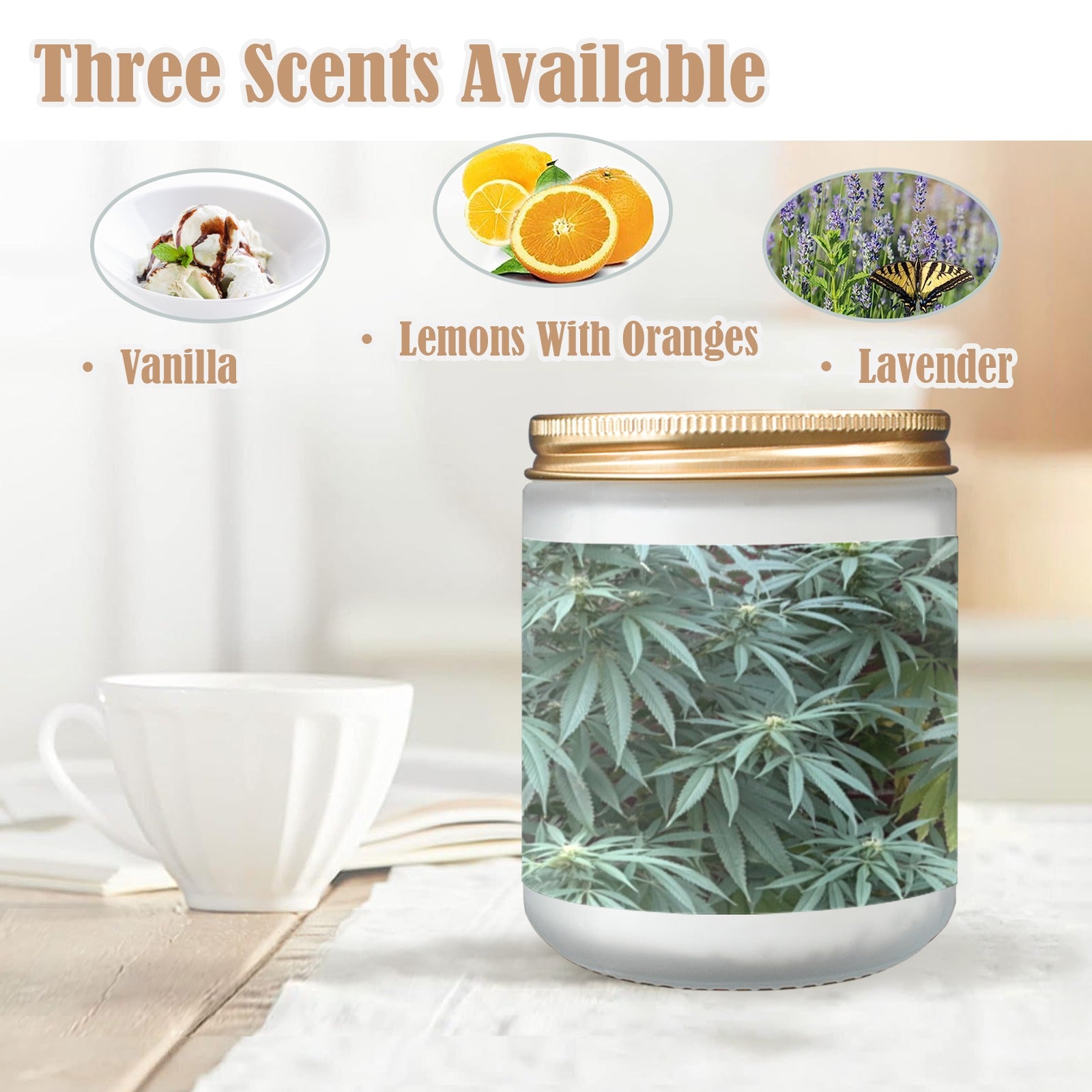 fz cented candles custom scented candle (made in queen)