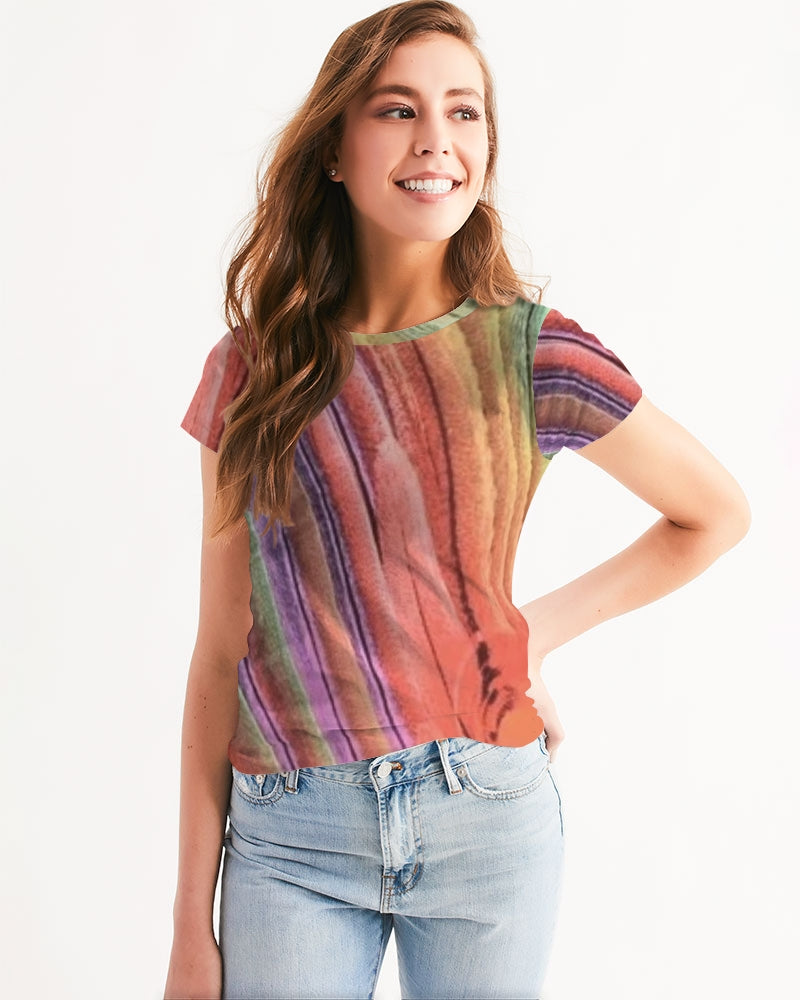 abstract zone women's tee
