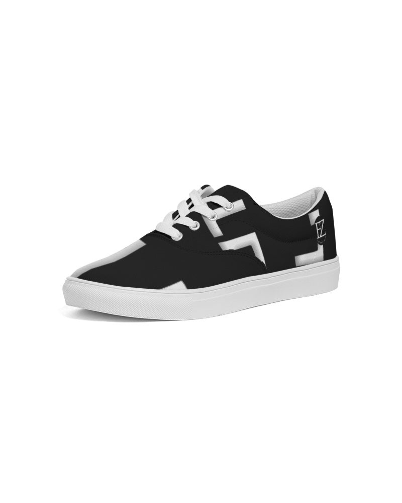 black flite women's lace up canvas shoe