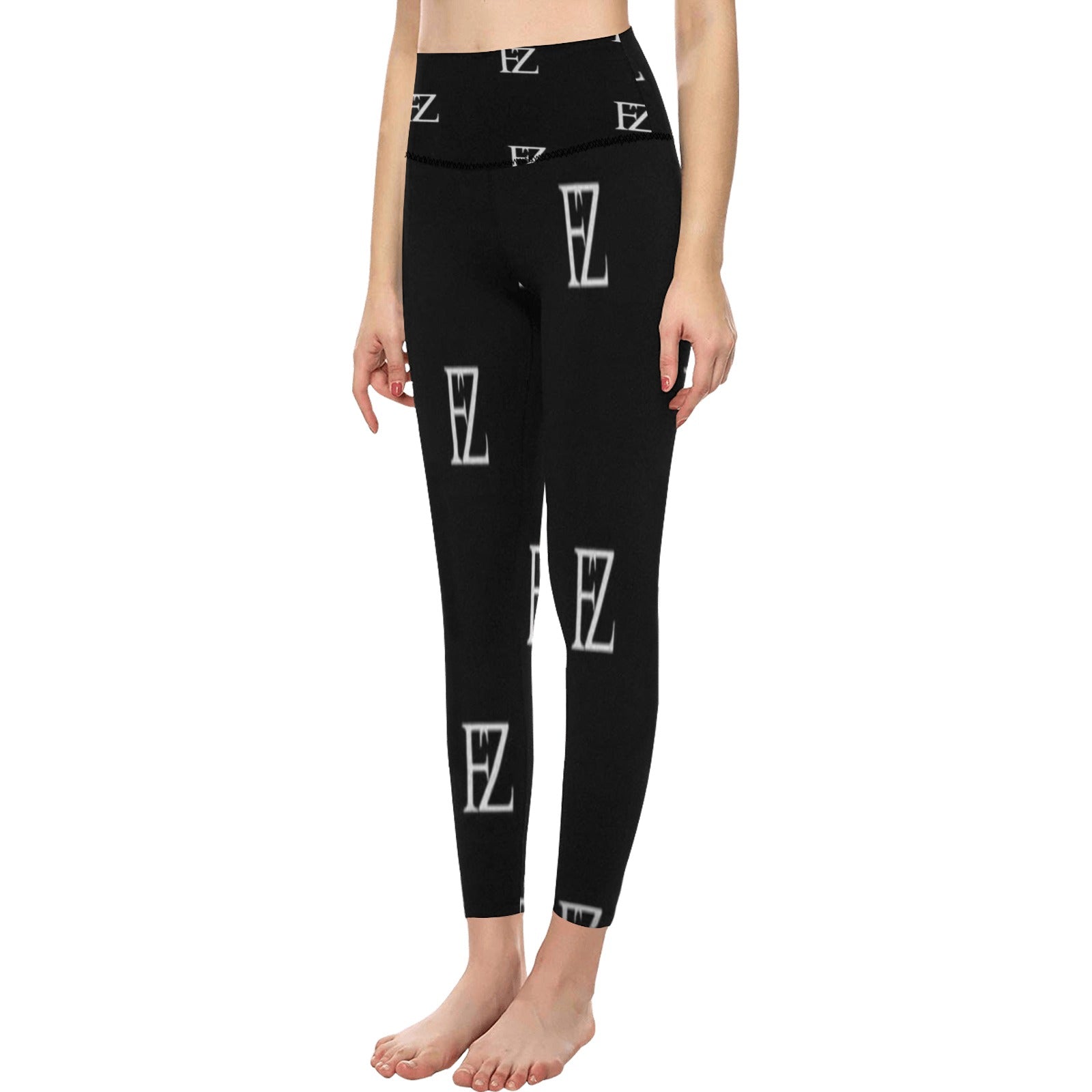 fz women's designer leggings - original women's high-waisted leggings (model l36)