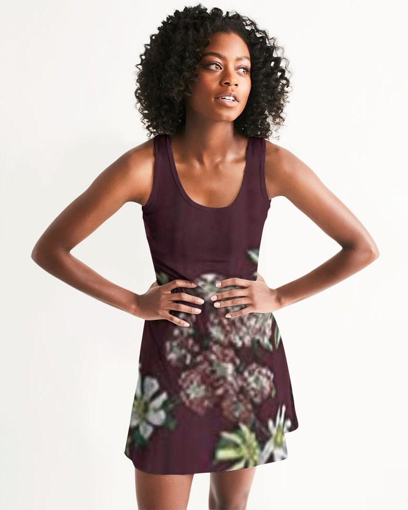 fz flower zone women's racerback dress