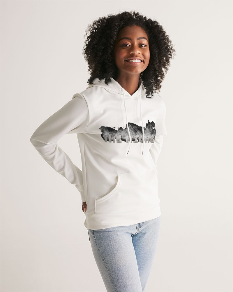 clean stamp women's hoodie