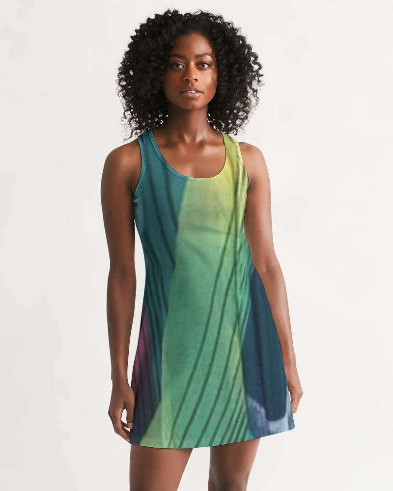 fzwear stripe women's racerback dress