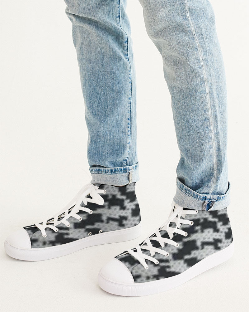 fzwear abstract men's hightop canvas shoe