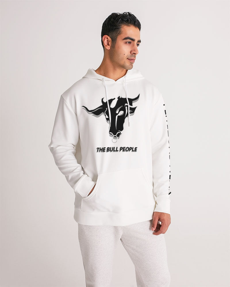 the white bull men's hoodie