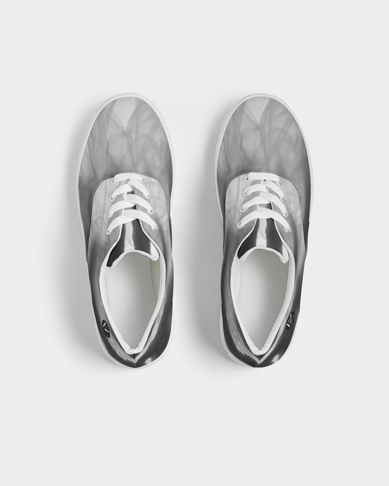 weed zone men's lace up canvas shoe